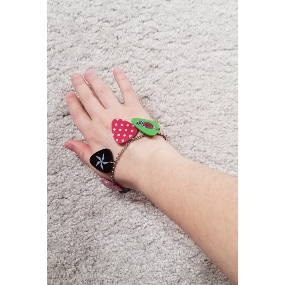Guitar Pick Bracelet